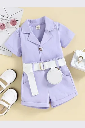Bold N Elegant Girls Coat with Shorts