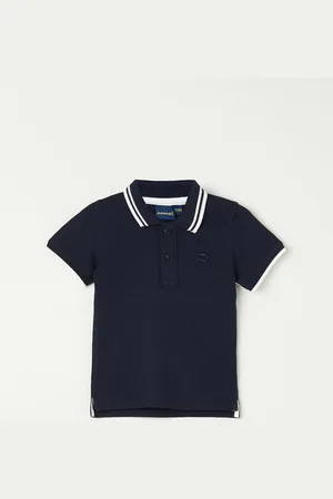 Lifestyle Boys Polo Collar Cotton T-shirt