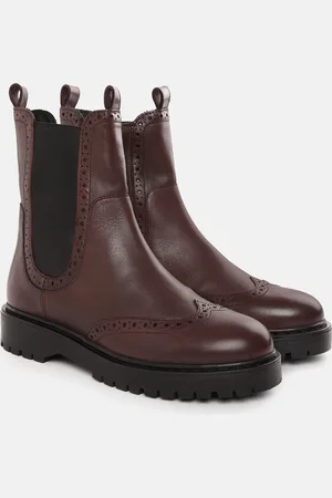 Geox Bleyze Women Leather Ankle Boots