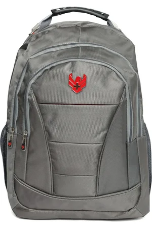 Swiss Eagle Unisex Grey Solid Backpack