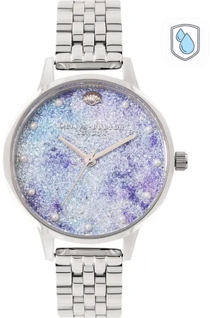 Olivia Burton Women Embellished Under The Sea Bracelet Style Watch OB16US43-Blue