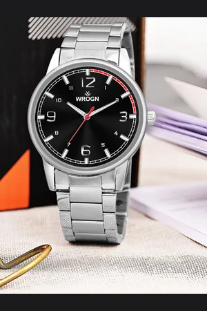 WROGN Men Dial & Bracelet Style Straps Analogue Watch HOBWRG0473A