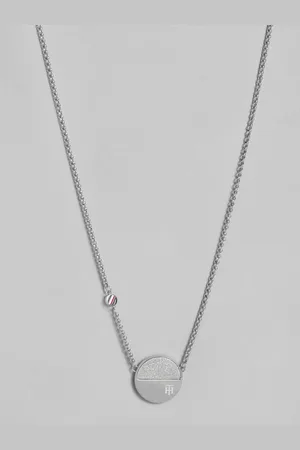 Tommy Hilfiger Circular Design Stainless Steel Necklace