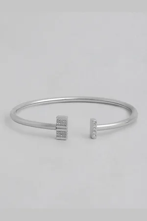 Calvin Klein Women Minimalistic Crystal Studded Bangle