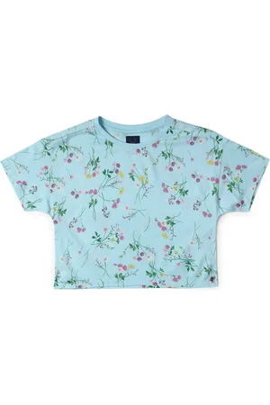 Allen Solly Girls Printed Tropical T-shirt
