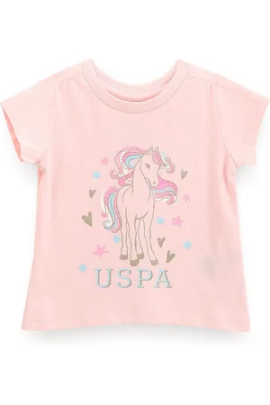 Ralph Lauren Girls Printed Pure Cotton T-shirt