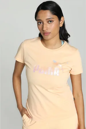 PUMA Womens ESS+ Summer Daze Round Neck Tshirt