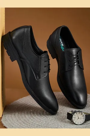 Duke Men Round Toe Formal Derbys