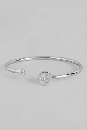 Tommy Hilfiger Women Crystal Stainless Steel Bangle