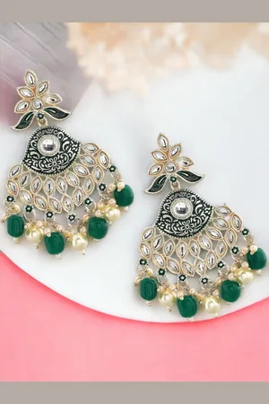 Anouk Women Geometric Chandbalis Earrings