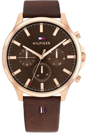 Tommy Hilfiger Men Leather Straps Analogue Watch TH1710497