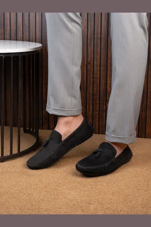 Styli Men Comfort Insole Suede Tassel Loafers
