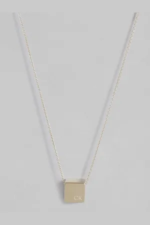 Calvin Klein Geometric Pendant with Chain