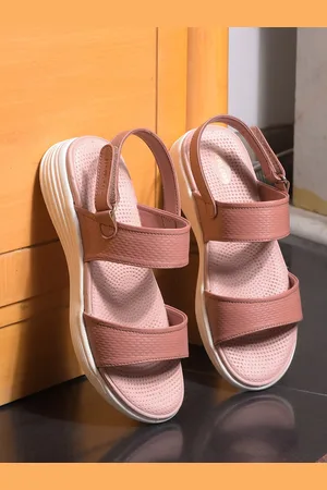 Liberty Women Colourblocked Open Toe Flats