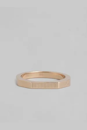 Calvin Klein Women Faceted Bar Finger Ring