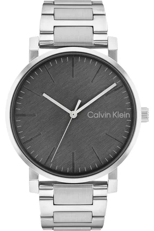 Calvin Klein Men Slate Stainless Steel Bracelet Style Analogue Watch 25200256