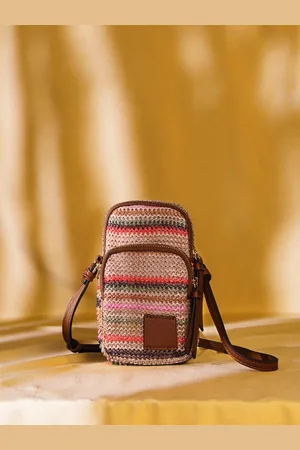 Accessorize Self Design Structured Sling Bag