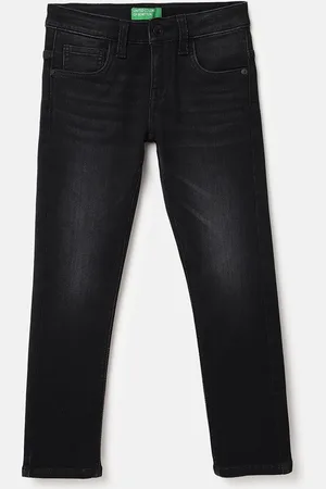 Benetton Boys Slim Fit Light Fade Jeans