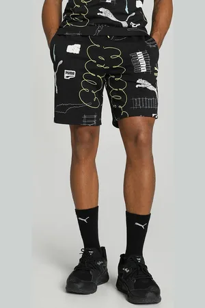 PUMA CLASSICS BRAND LOVE Men Printed Cotton Shorts