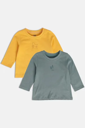 MINI KLUB Boys Pack Of 2 Long Sleeves Cotton T-shirt