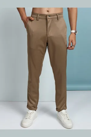 Highlander Men Knitted Slim Fit Chinos Trouser