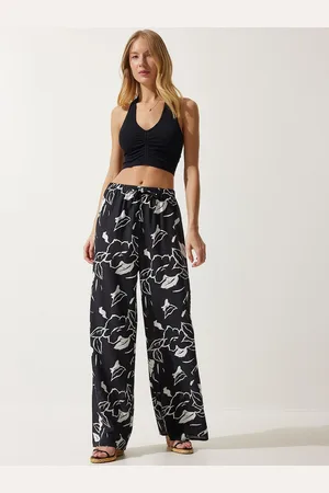Happiness istanbul Women Floral Printed Trouser
