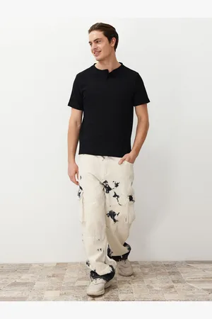 Trendyol Men Mandarin Collar T-shirt