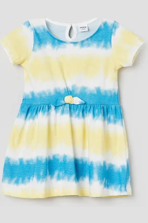 Max Collection Girls Tie And Dye Cotton A-Line Dress