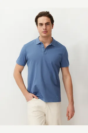 Trendyol Men Polo Collar Solid T-shirt