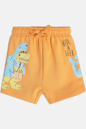 MINI KLUB Infants Boys Graphic Printed Pure Cotton Shorts