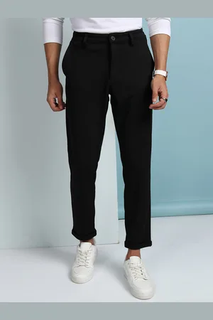 Highlander Men Knitted Slim Fit Chinos Trouser
