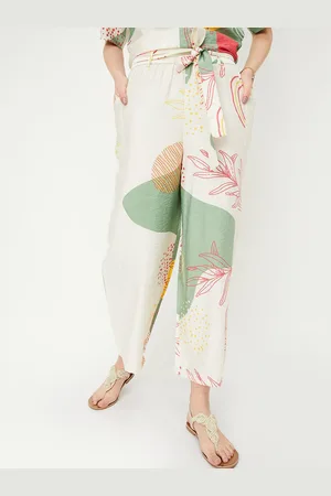 Max Collection Women Floral Printed Trouser