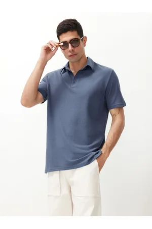 Trendyol Men Polo Collar Solid T-shirt