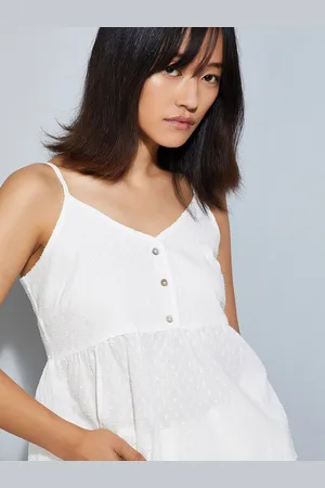 Max Collection URB_N Women Strappy Peplum Top