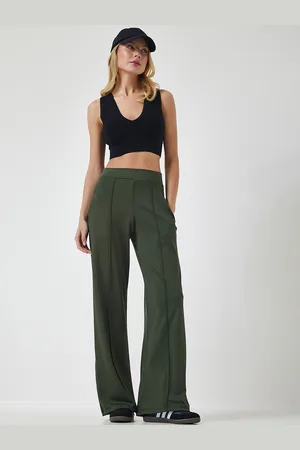 Happiness istanbul Women Regular Parallel Trousers