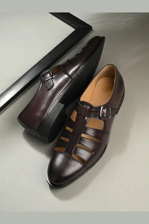House of Pataudi Men Shoe-Style Sandals