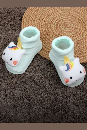 Baby Moo Infants Kids Unicorn Cotton Socks Booties