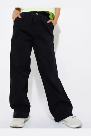 Max Collection URB_N Women Solid Paperbag Waist Trousers