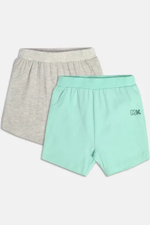 MINI KLUB Boy Solid Pack Of 2 Shorts Slip-On Closure