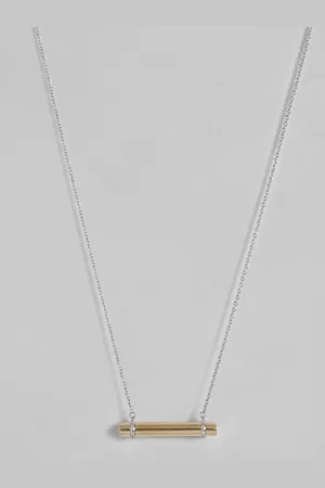Calvin Klein Women Elongated Stainless Steel Necklace