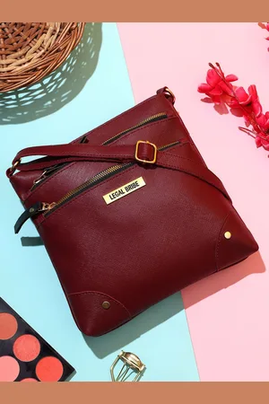 Legal Bribe Textured PU Structured Sling Bag