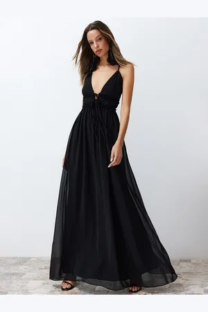 Trendyol Women Halter Neck Maxi Dress