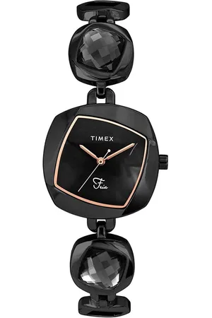 Timex Women Embellished Dial & Bracelet Style Straps Analogue Watch TWEL15003