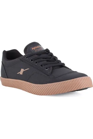 Sparx Men Black Sneakers