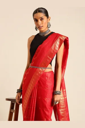 Taavi Bhagalpuri Woven Legacy Zari Saree