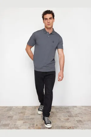 Trendyol Men Polo Collar Pockets T-shirt