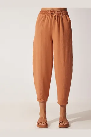 Happiness istanbul Women Drop Crotch Trousers