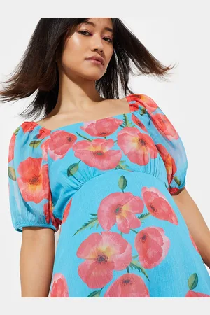 Max Collection URB_N Women Floral Printed A-Line Dress