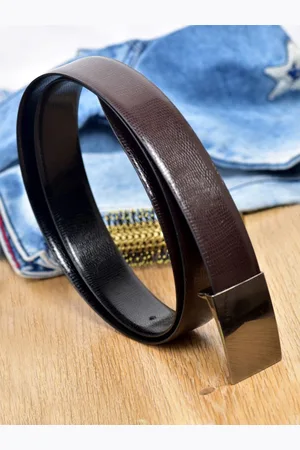WROGN Men Textured Formal Belt