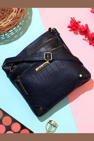 Legal Bribe Textured PU Structured Sling Bag